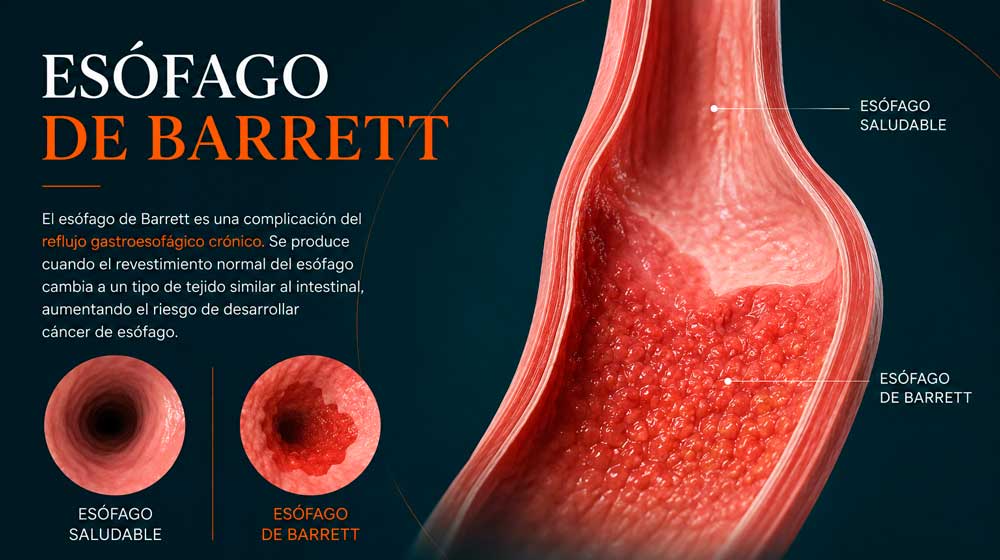 Esófago de Barret Qué es, causas, síntomas, diagnóstico y tratamiento en Badajoz. Explicación del Gastroenterólogo Dr. Pedro Delgado